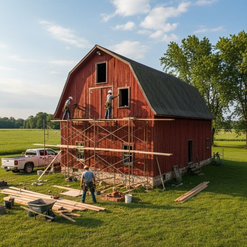 Barn Structural Repair in Olathe, KS