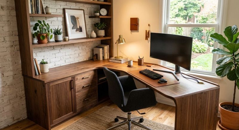 Custom Desk Installation in Greensboro, NC