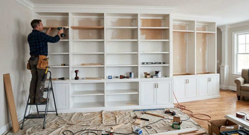 Custom Shelving Installation in Raleigh, NC
