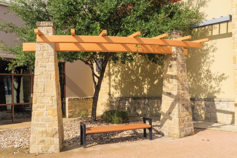 Arched Arbor Installation in Conroe, TX