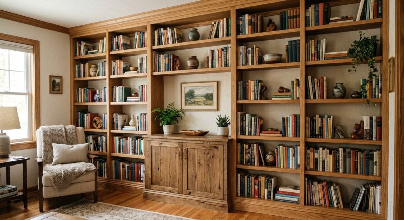 Bookcase Construction in Fairfax, VA