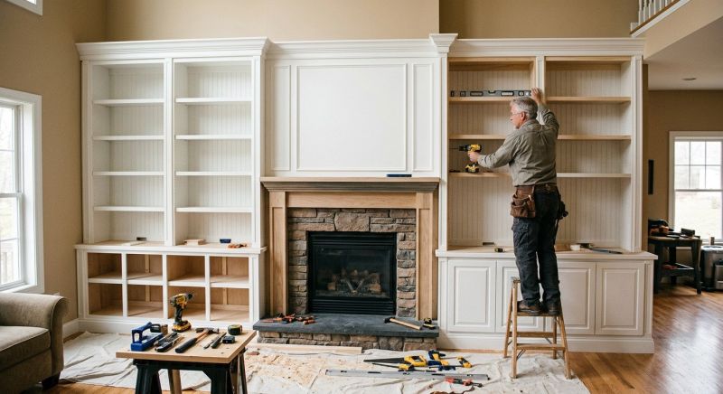 Bookcase Installation in Winston Salem, NC