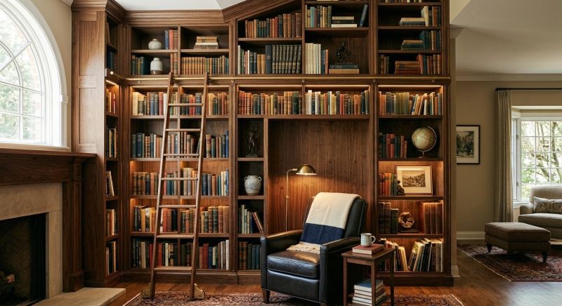 Bookshelves Installation in Durham, NC