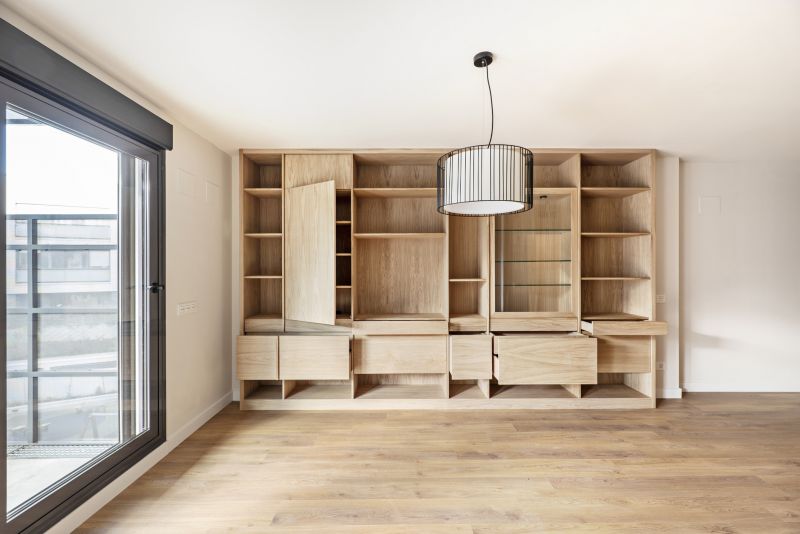 Built In Bookcase Installation in Durham, NC