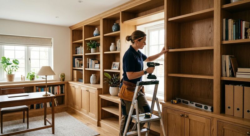 Built In Shelving Service in Fairfax, VA