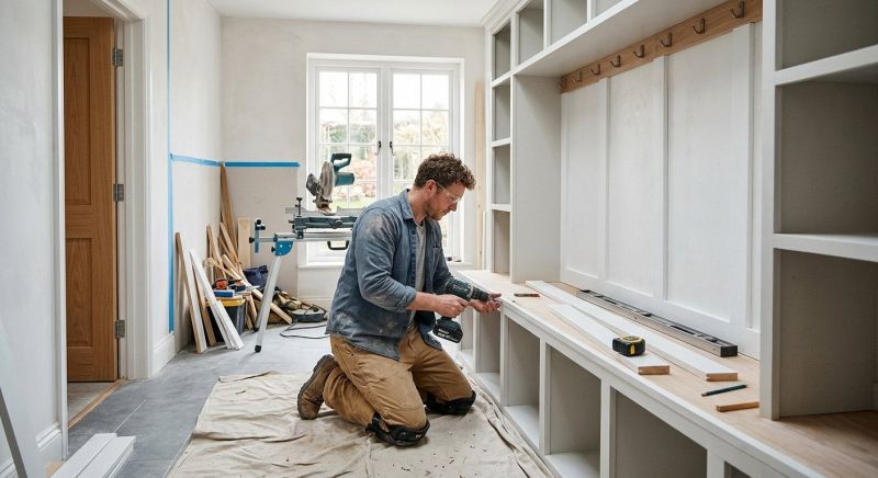 Builtin Cabinets Installation in Alexandria, VA