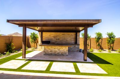 Curved Pergola Installation in Kansas City, KS