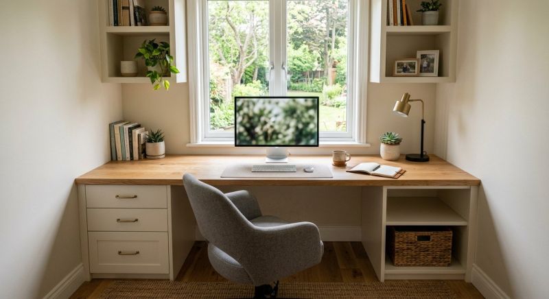 Custom Desk Installation in Fairfax, VA