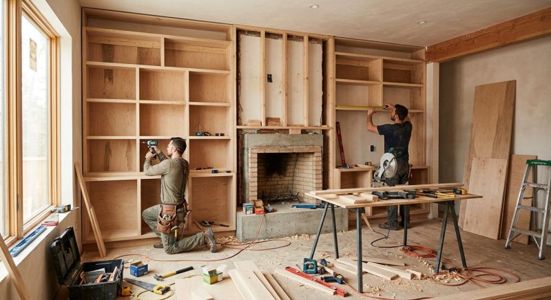 Fireplace Built Ins Installation in Frederick, MD