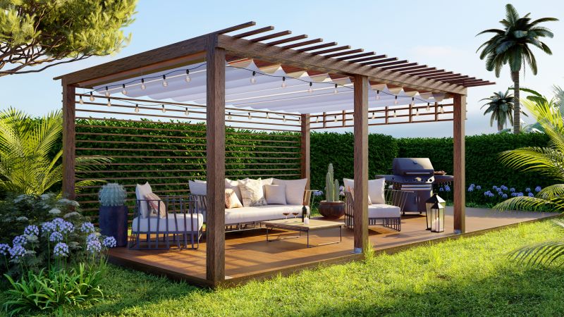 Hot Tub Pergola Installation in Conroe, TX