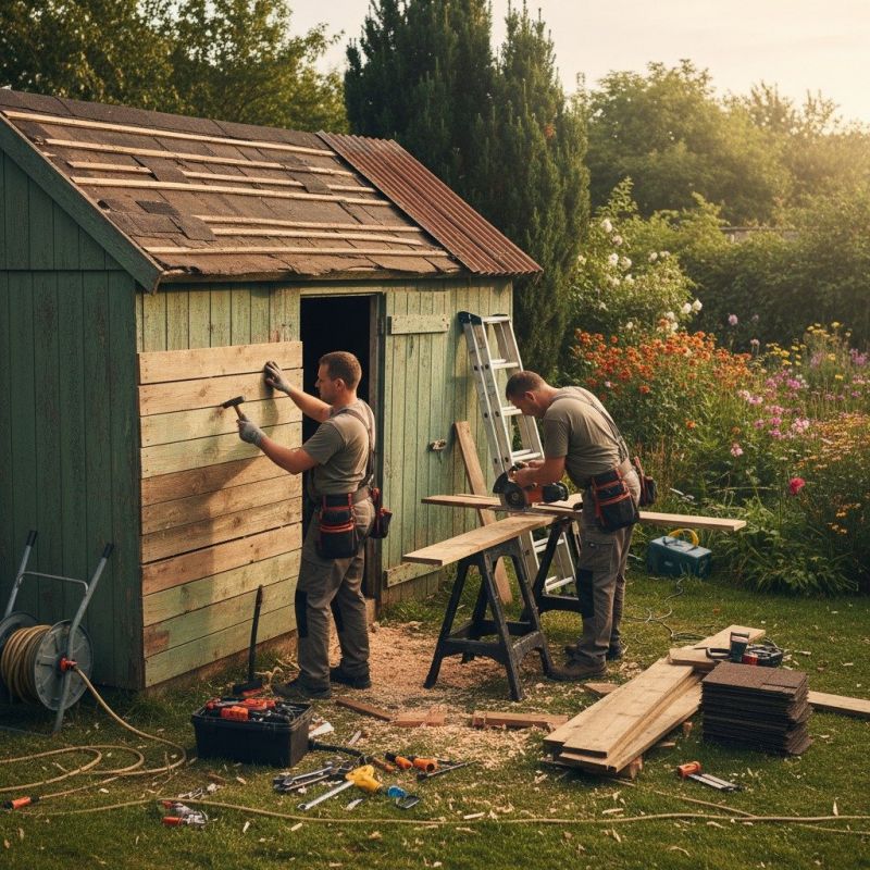 Shed Repair in Wilmington, NC