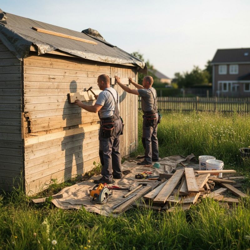 Shed Repair in Wilmington, NC