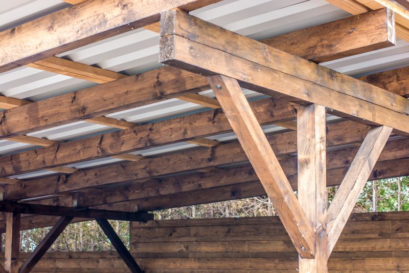 Wooden Carport Installation