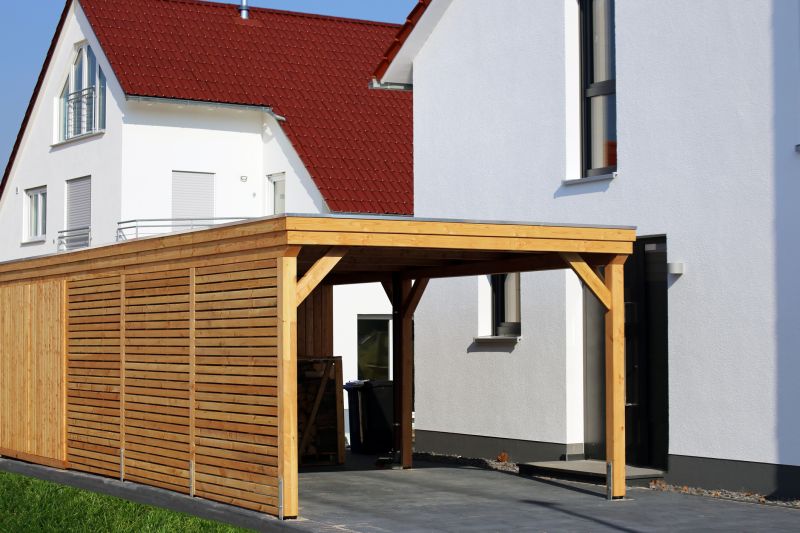 Wooden Carport Installation