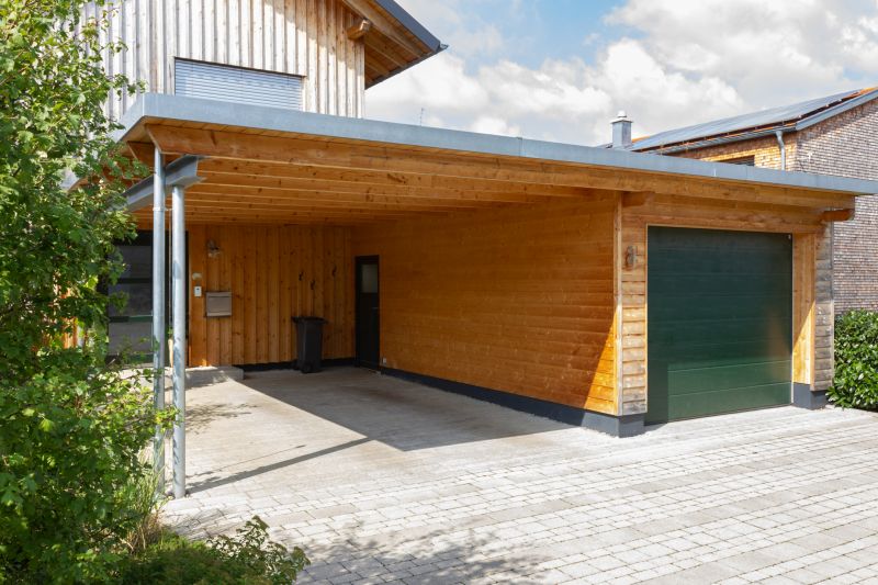 Finished Wooden Carport